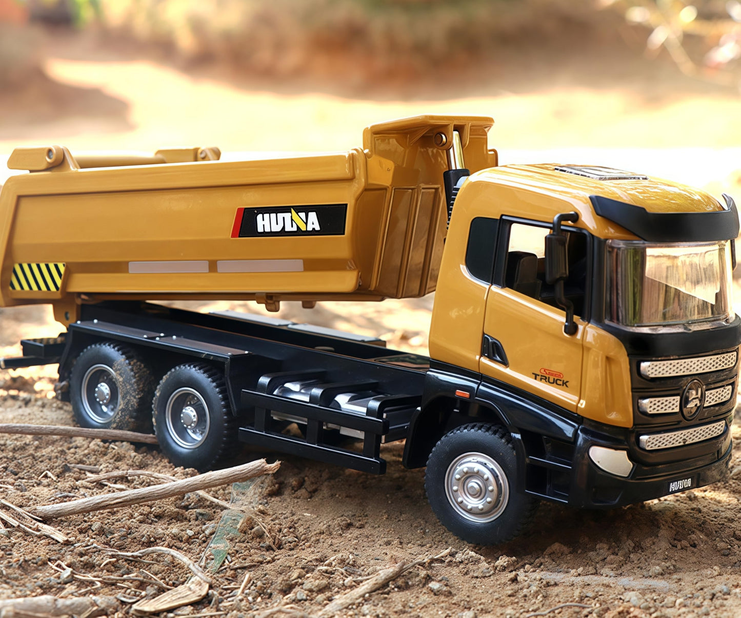 Gemini&Genius Truck Toy For Kids, Construction Vehicle Dump Truck Toy, Heavy Duty Alloy Construction Vehicle Toys, 1:50 Scale Di