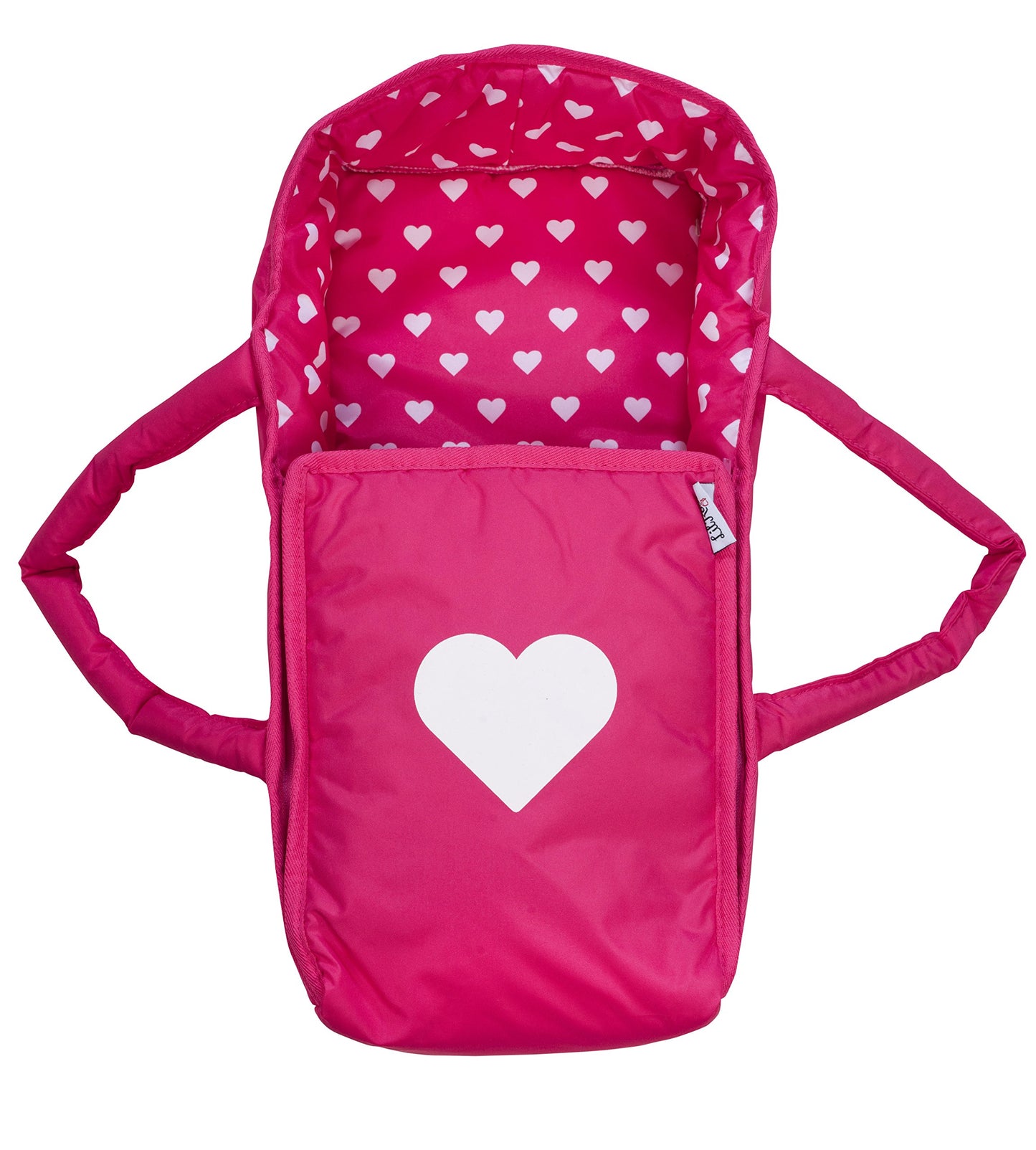 Doll Travel Bed Carrycot Carrier And Bassinet Fits 18 Inch Doll (Doll Not Included)