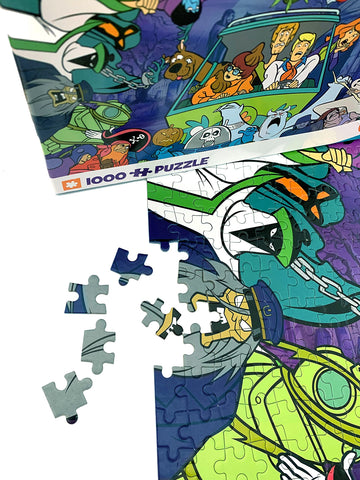 Paper House Productions Scooby Doo Monster Mash Up 1000-Piece Jigsaw Puzzle