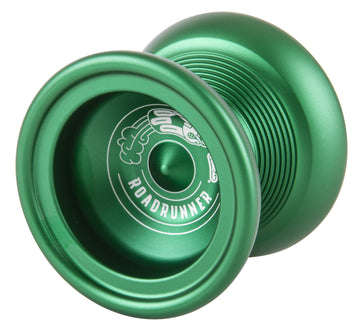 Duncan Toys Roadrunner Yo-Yo, Unresponsive Expert Level Yo-Yo, Concave Bearing And Aluminum Body, Green
