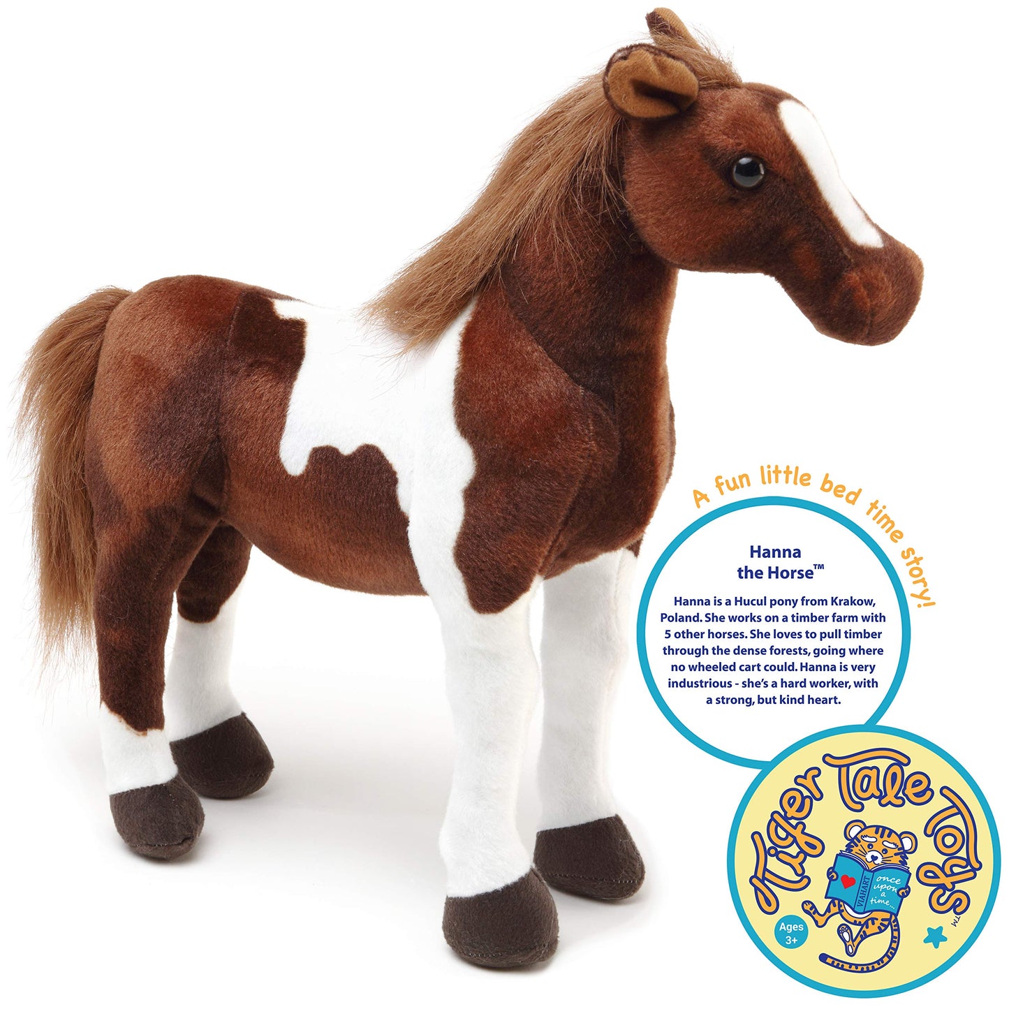 Tigerhart Hanna The Horse - 16 Inch Stuffed Animal Plush