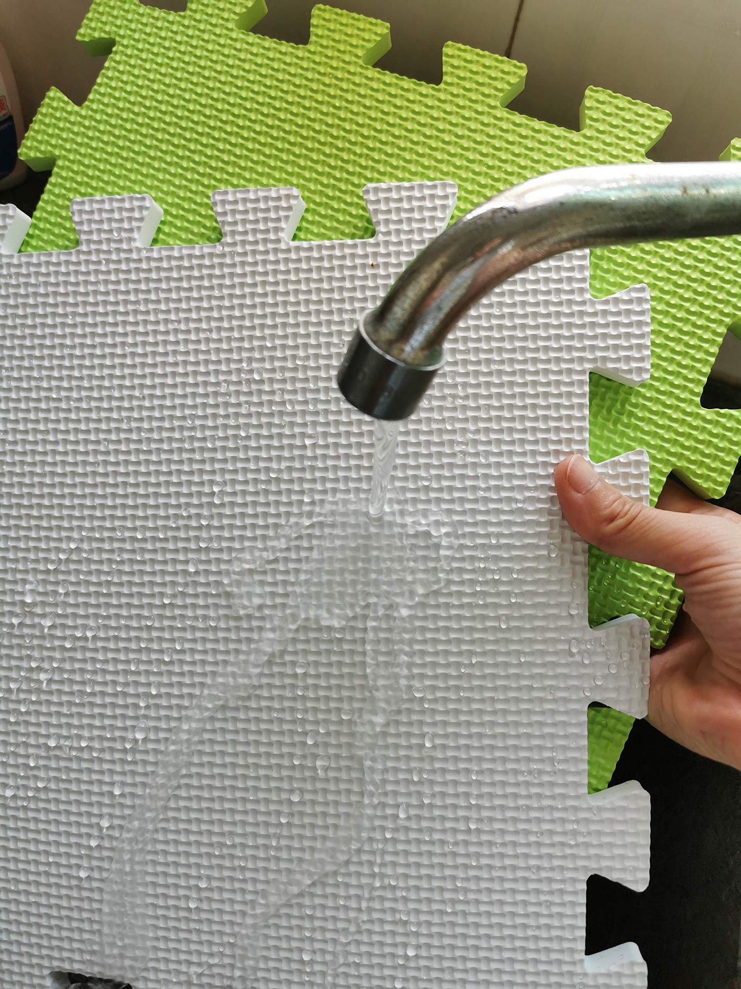 Yiminyuer Eva Exercise Floor Play Mats Soft Floor Mat Puzzle Foam - 30 X 30Cm Gray R12G301020