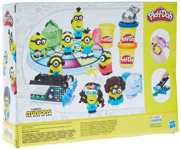 Play-Doh Minions: The Rise of Gru Disco Dance-Off Toy for Kids 3 Years and Up with 14 Non-Toxic Cans