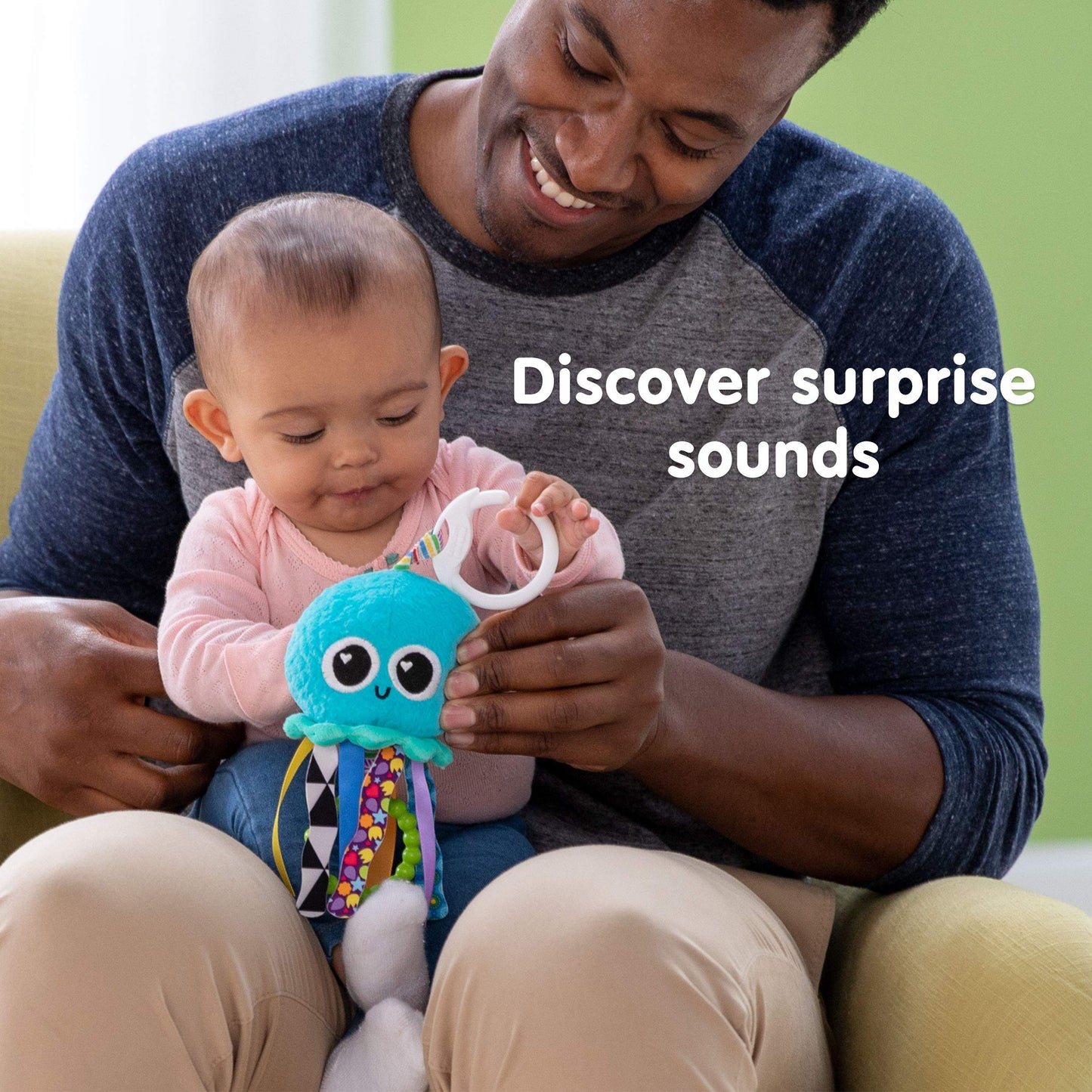 Lamaze Sprinkles The Jellyfish Clip On Baby Toys, Multi