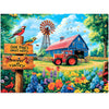 500 Pieces Puzzles For Adults, Colorful Spring Farm Puzzle For Adults Childern Seniors, Recycled Paper Bird Jigsaw Puzzle 500 Pi
