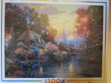 Ceaco - Thomas Kinkade - Nanette'S Cottage Puzzle - 1500 Piece Jigsaw Puzzle