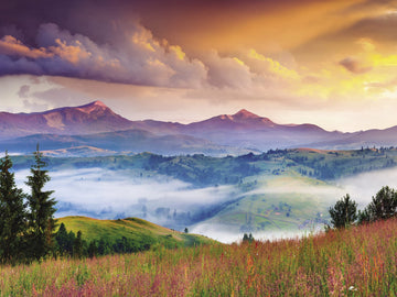 (New Nov) Mindfulness 500Pc Jigsaw Puzzle: Mountains (Unit 3)