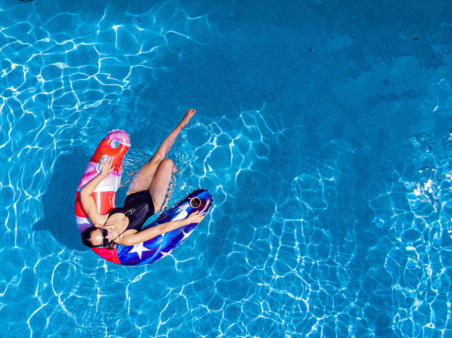 Poolcandy Sun Chair Water Raft, Multiple Chair Styles (White)