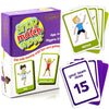 Exercise Cards For Kids - Kids Exercise Equipment For Indoors & Exercise Games For Kids, Pe Teacher Supplies For Classroom Exerc