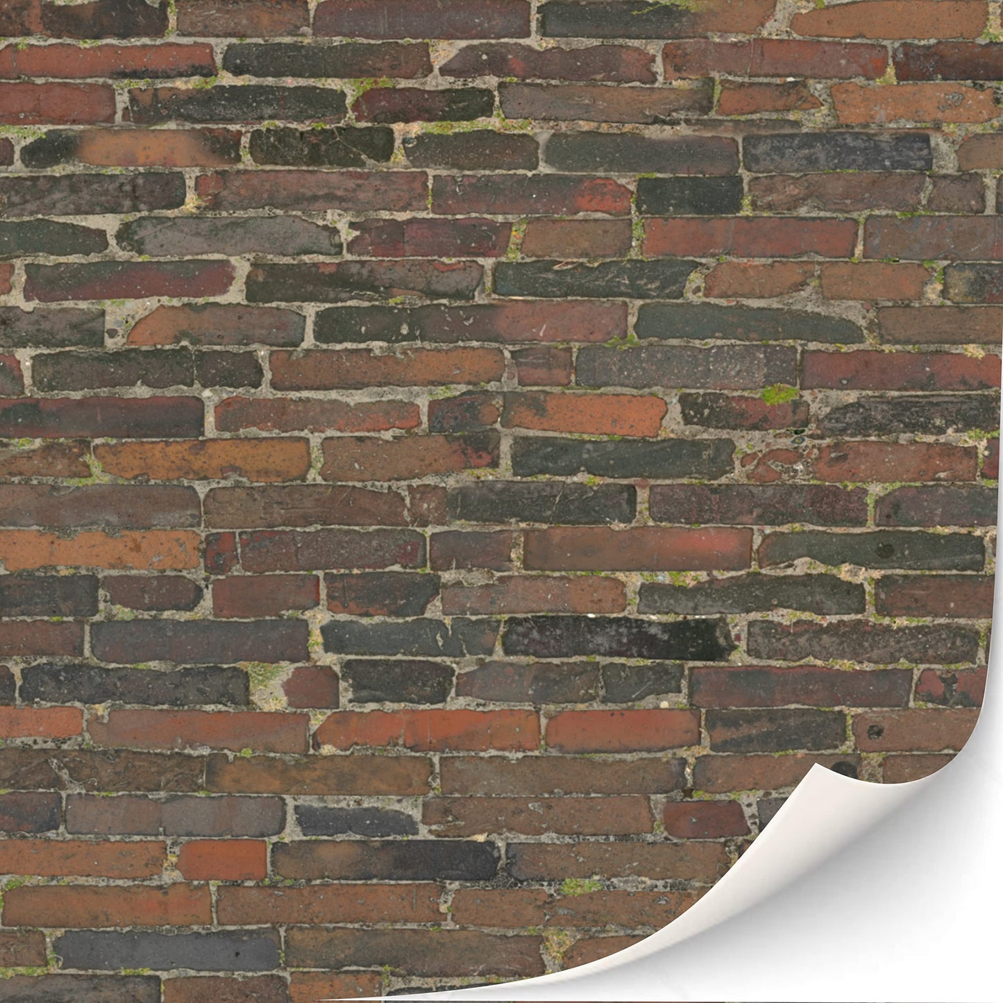 3 Sheets Self-Adhesive Wall Cladding For Dollhouse 1:12 Scale (Weathered Stonewall)