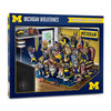 YouTheFan NCAA Michigan Wolverines 500pc Puzzle - Cardboard, Team Colors, Model 2503004