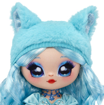 Na! Na! Na! Surprise Sweetest Gems™ 7.5 Marina Tealstone Doll with Blue Hair, Charmeuse Dress - Perfect Gift for Ages 5+