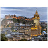 MyPuzzle.com Premium 1000 Piece Jigsaw Puzzle - Grey Cardboard - Made in USA - Edinburgh Scotland Design