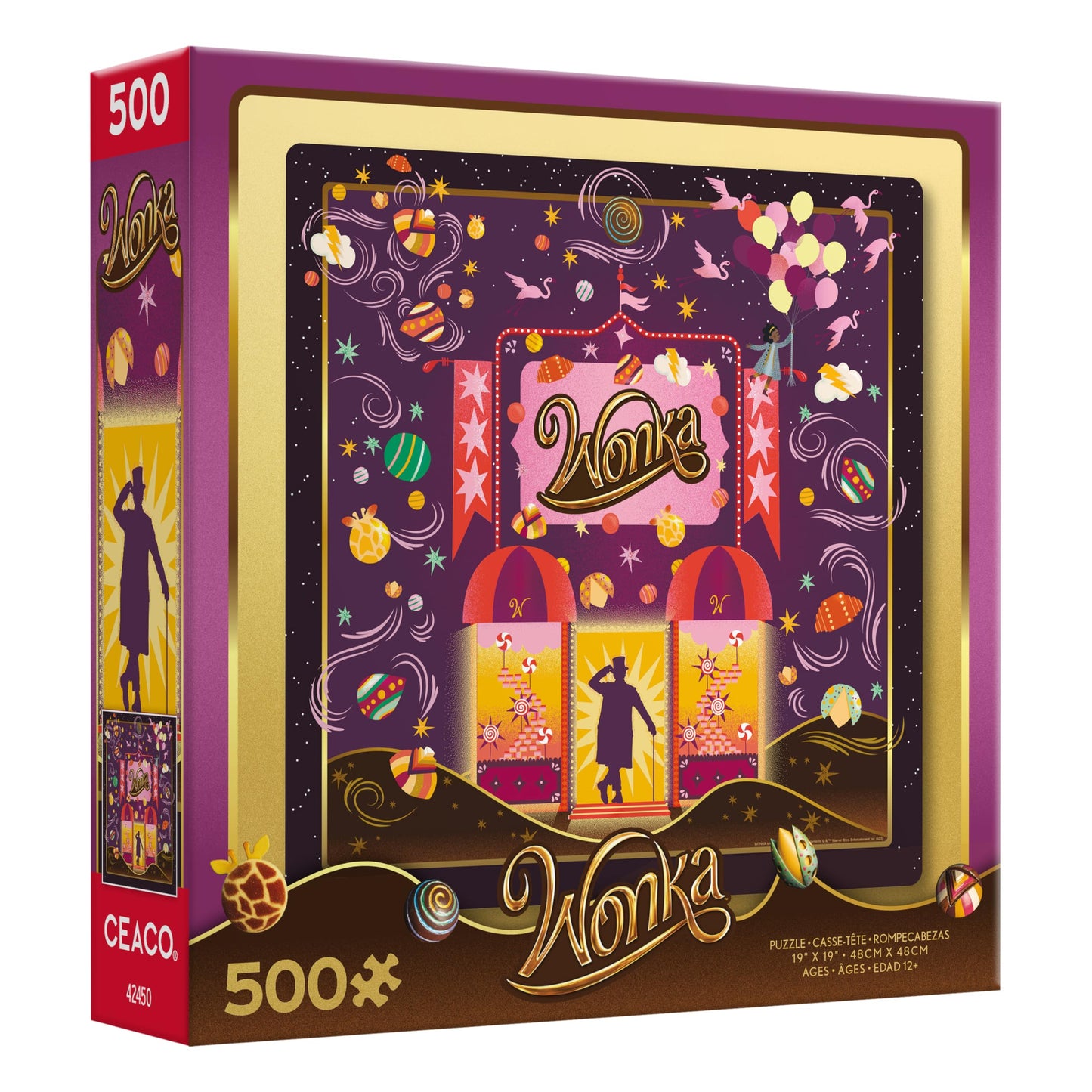 Ceaco - Wonka - Chocolate Fantasy - 500 Piece Jigsaw Puzzle