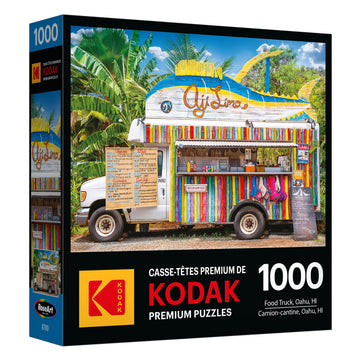 RoseArt - Kodak enhanced - Food Truck Oahu HI - 1000 Piece Jigsaw Puzzle for mature-themeds