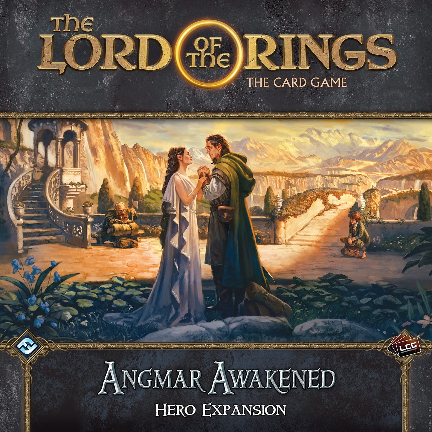 The Lord Of The Rings The Card Game Angmar Awakened Hero Expansion - Cooperative Adventure Game, Strategy Game, Ages 14+, 1-4 Pl