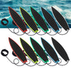 10Pcs Finger Surfboard Mini Surfing Toys Finger Surf Boards Surf The Wind Fingertip Surfboard for Kids Teens mature-themed