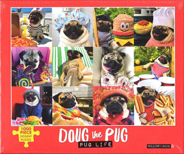 Doug The Pug Pug Life: 1000 Piece Puzzle