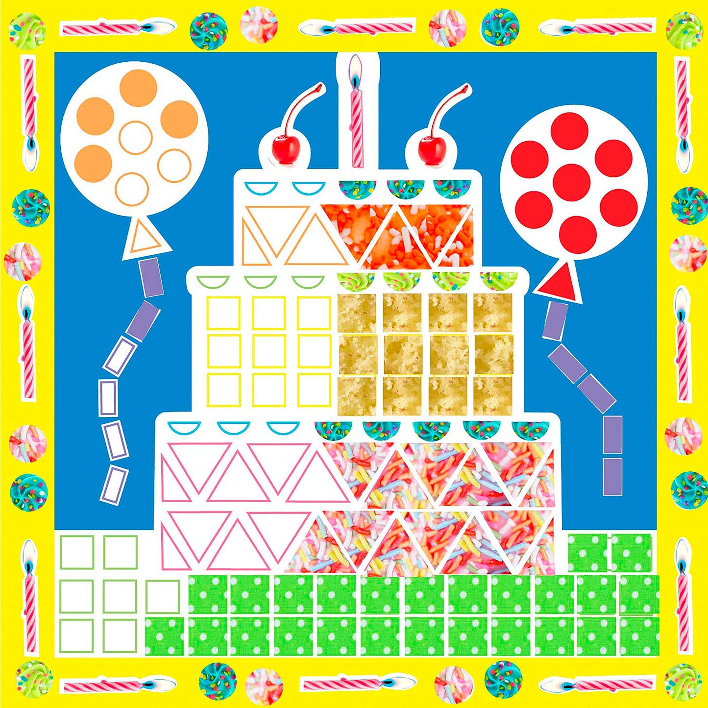 Alex Toys: Little Hands, Picture Mosaic, Kids Toddler Art and Craft Activity, Peel and Stick 5 Mosaics with Colorful Photo Stick