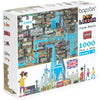 1000 Piece Puzzle - 8-bit Retro Gaming Style London Jigsaw Puzzles 1000 Pieces for mature-themeds Made with 100% Recycled Cardboard - mature-themed Puzzles Level 3 by bopster