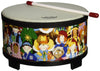 Remo RH-5010-00 Rhythm Club 10" Floor Tom Drum - Acousticon Material, Rhythm Kids Color