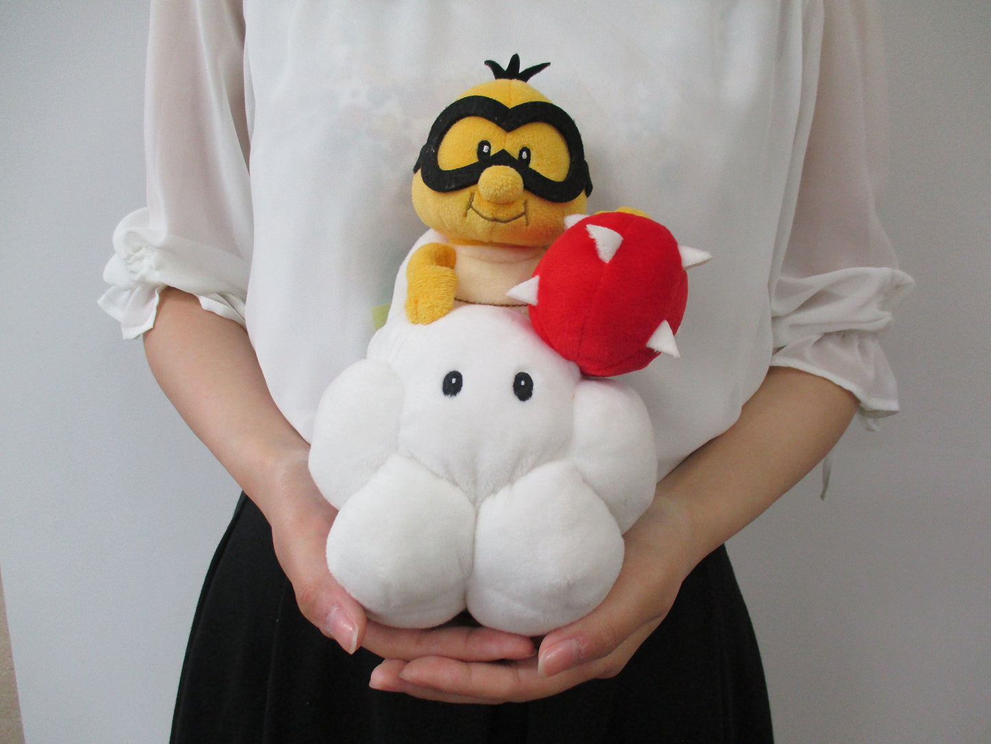 Sanei Super Mario All Star Collection Ac28 Lakitu 8' Plush