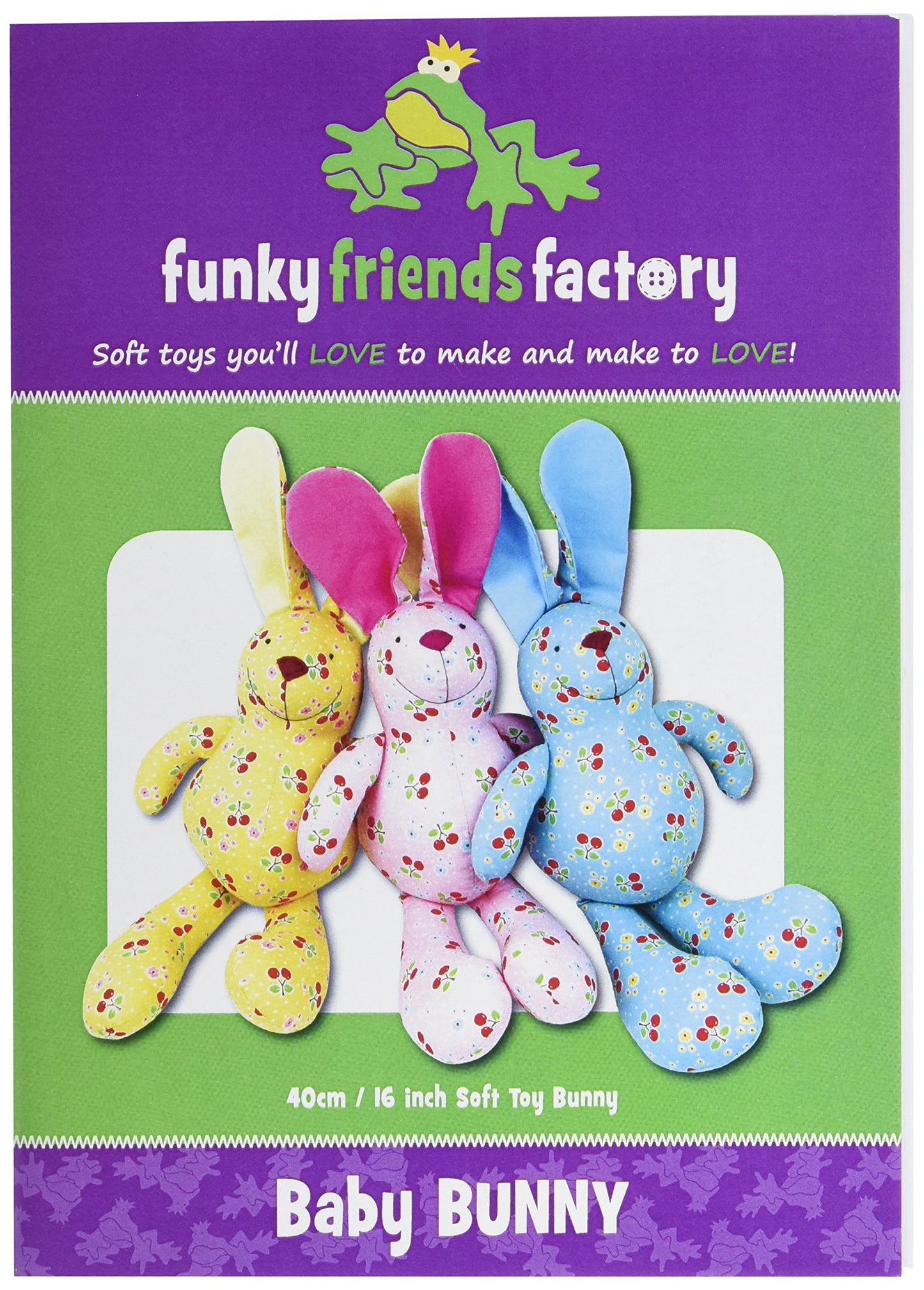 Funky Friends Factory Baby Bunny Pattern