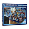 Youthefan Ncaa North Carolina Tar Heels Purebred Fans 500Pc Puzzle - A Real Nailbiter, Team Colors