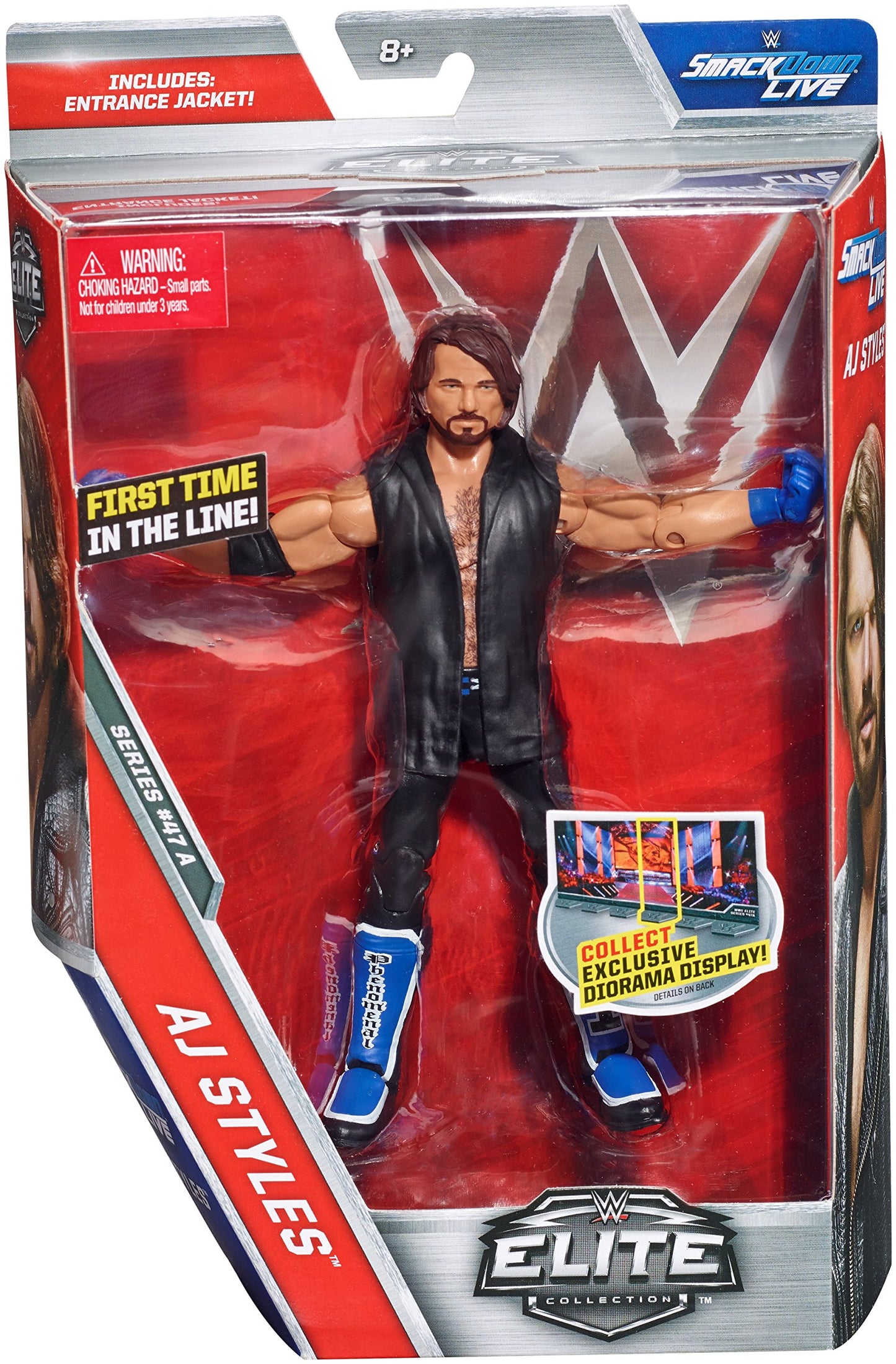 Wwe Elite Collection Aj Styles Action Figure