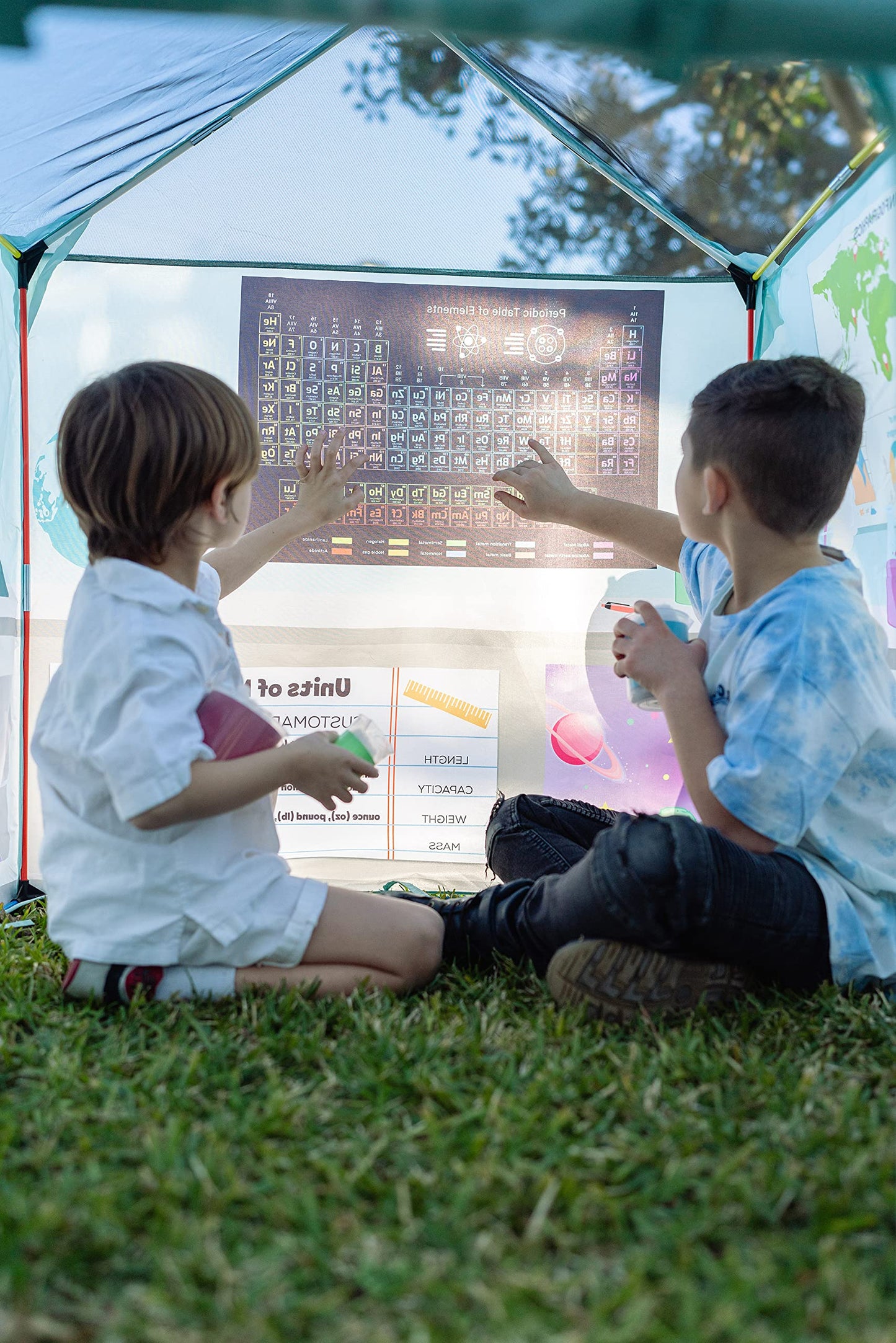 Pacific Play Tents 20461 Science Center Play House Tent 48'' X 38'' X 48''