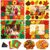 Fall Crafts for Kids Autumn Picture Frame Craft Kits Foam Crafts for Thanksgiving Toddlers Seasonal Decorations 12 Sets