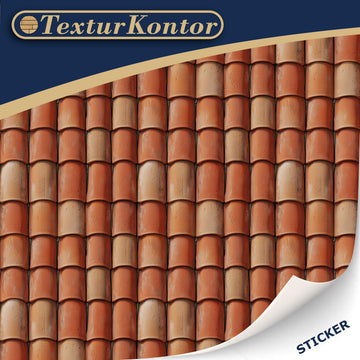 3 Sheets Self-Adhesive Roof Tiles And Shingles For Dollhouses Scale 1:12 (Finca Roof Tiles)