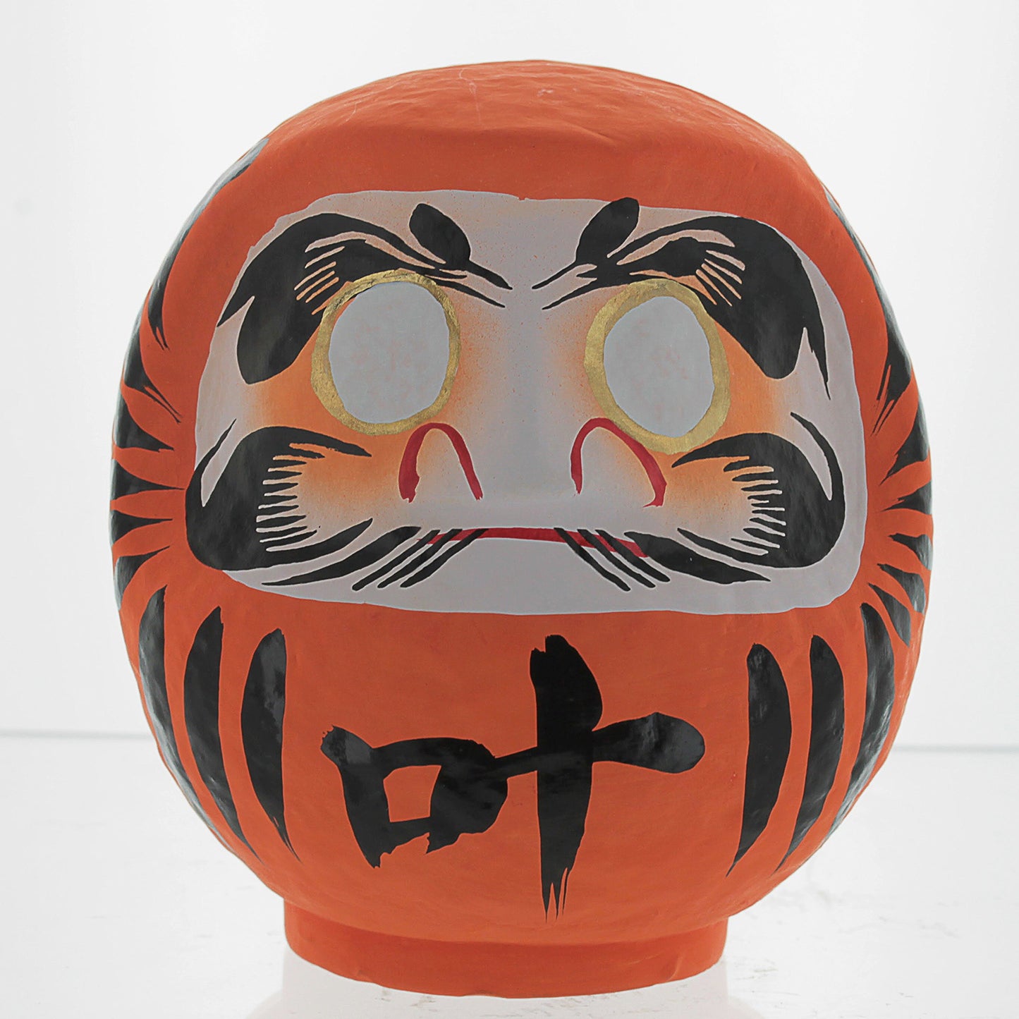 Daimonya Dharma Doll - Made In Japan - Learning & Possibility (Orange, Medium 4.7 Inch)
