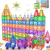 Coodoo 100PCS Magnetic Tiles Set with 2 Cars - Multicolor STEM Building Blocks for Toddlers & Kids, Ideal Montessori Toys Ages 3+