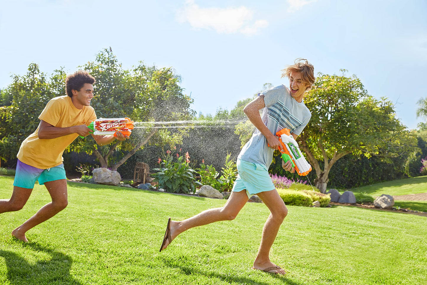 Zuru X-Shot Medium Water Blaster (2 Pack) - Fast-Fill Watergun, Fills In 1 Second!