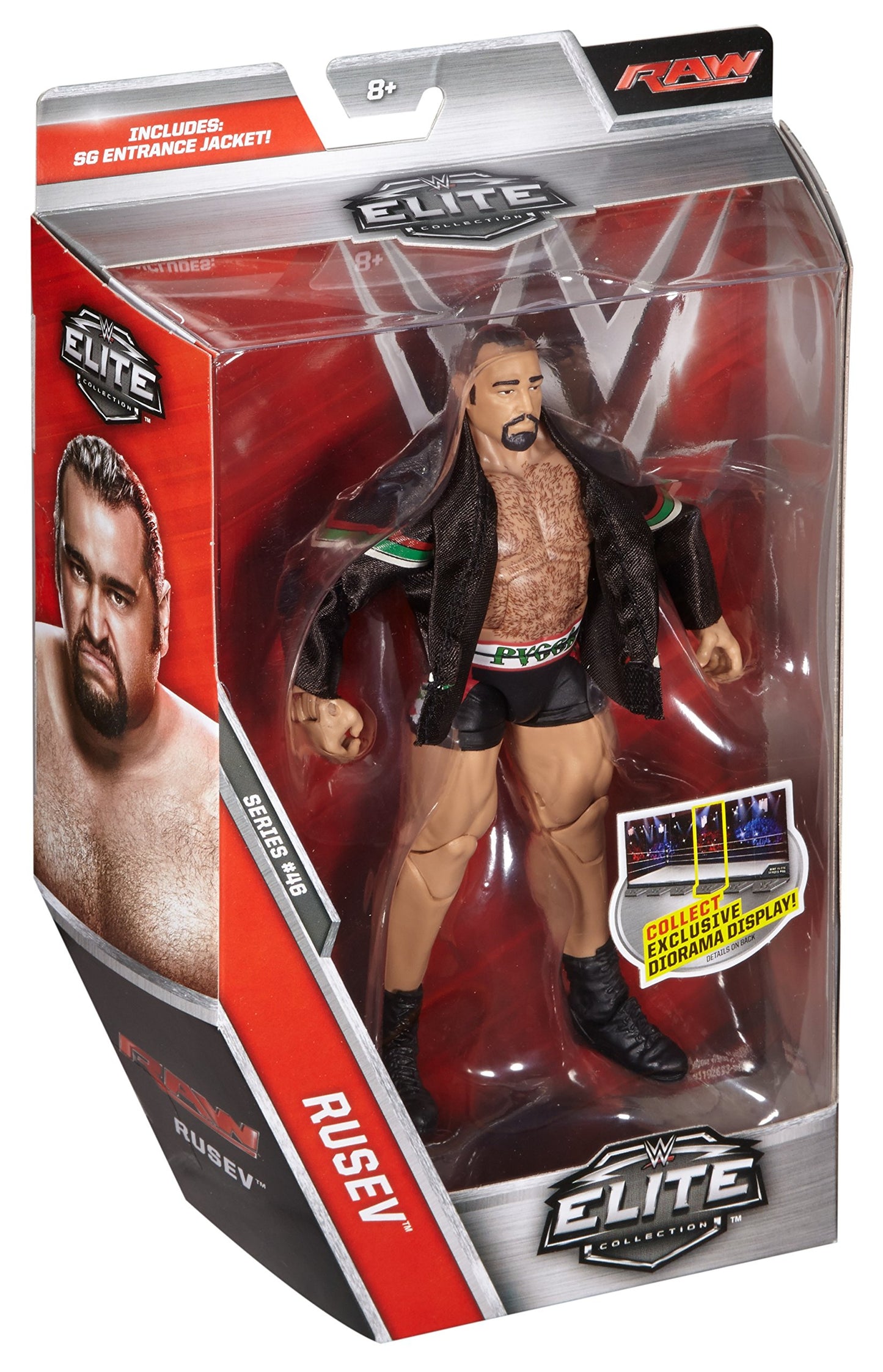 Wwe Elite Collection Rusev Action Figure