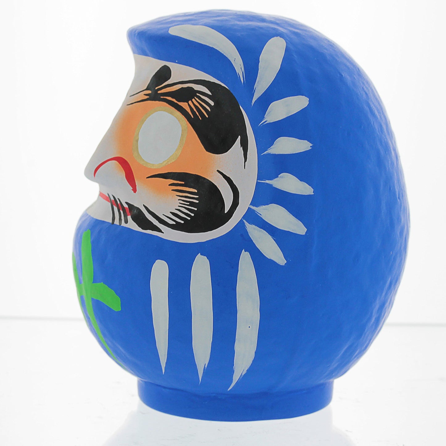 Daimonya Daruma Doll - Made In Japan - Success & Performance (Blue, Medium 4.7 Inch)