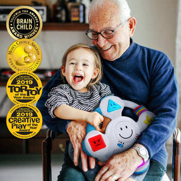 Best Learning My Spin & Learn Steering Wheel - Interactive Educational Toys For 6 To 36 Months Old Infants, Babies, Toddlers - L