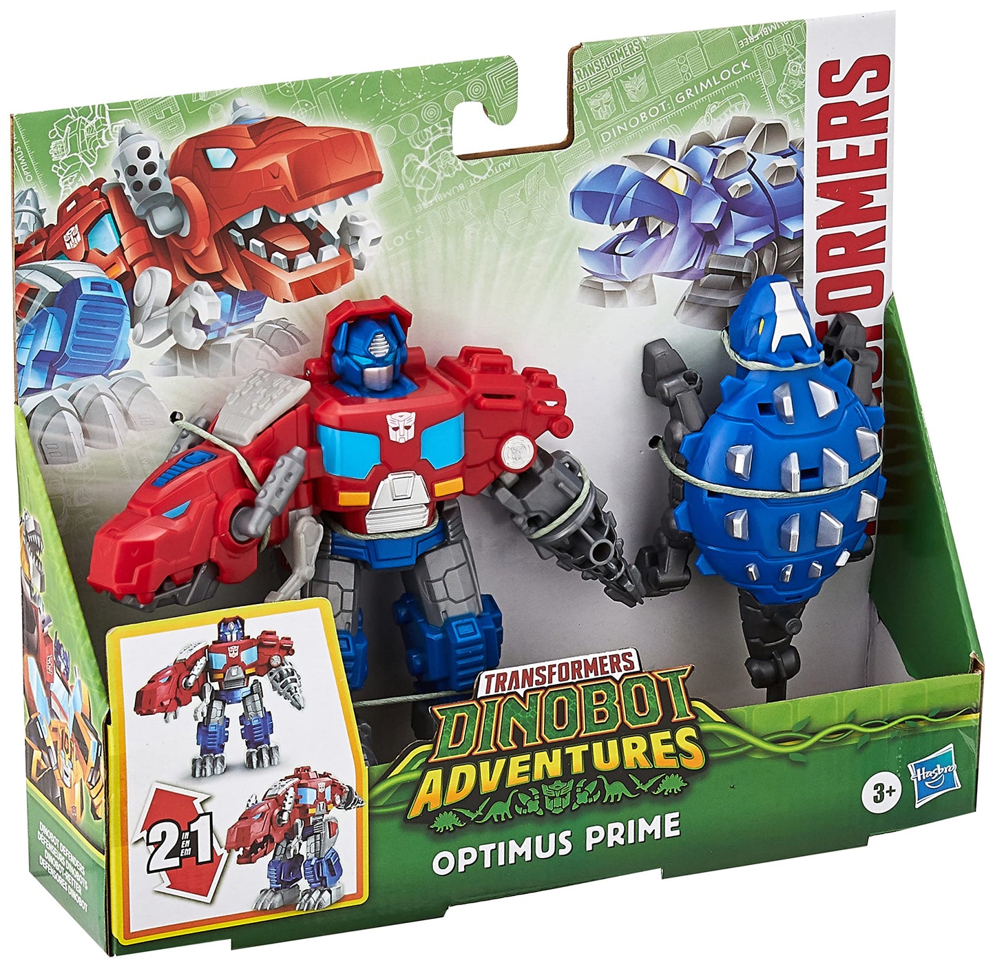Transformers Rescue Bots Dinobot Adventures Optimus Prime Figure
