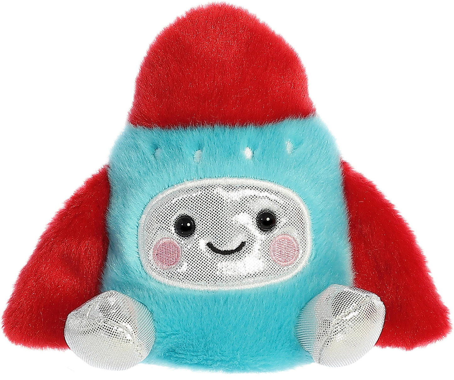 Aurora Adorable Palm Pals Mars Rocket Ship Stuffed Animal - Pocket-Sized Play - Collectable Fun - Yellow 5 Inches