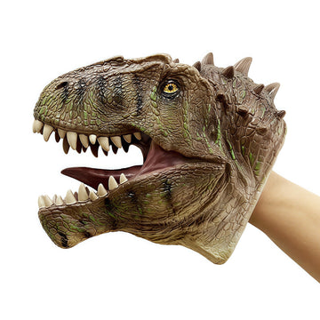 Gemini&Genius Giganotosaurus Dinosaur Hand Puppet, Realistic Dinosaur Scary Toys, Great Party Supplies, Boys Birthday Gift, Coll