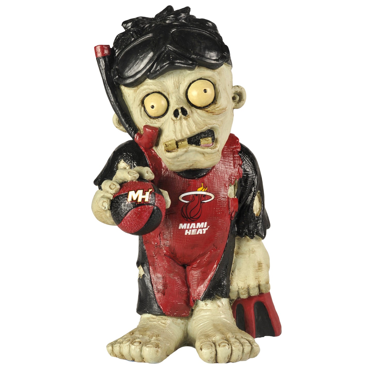 Foco Nba Miami Heat Resin Thematic Zombie Figurine