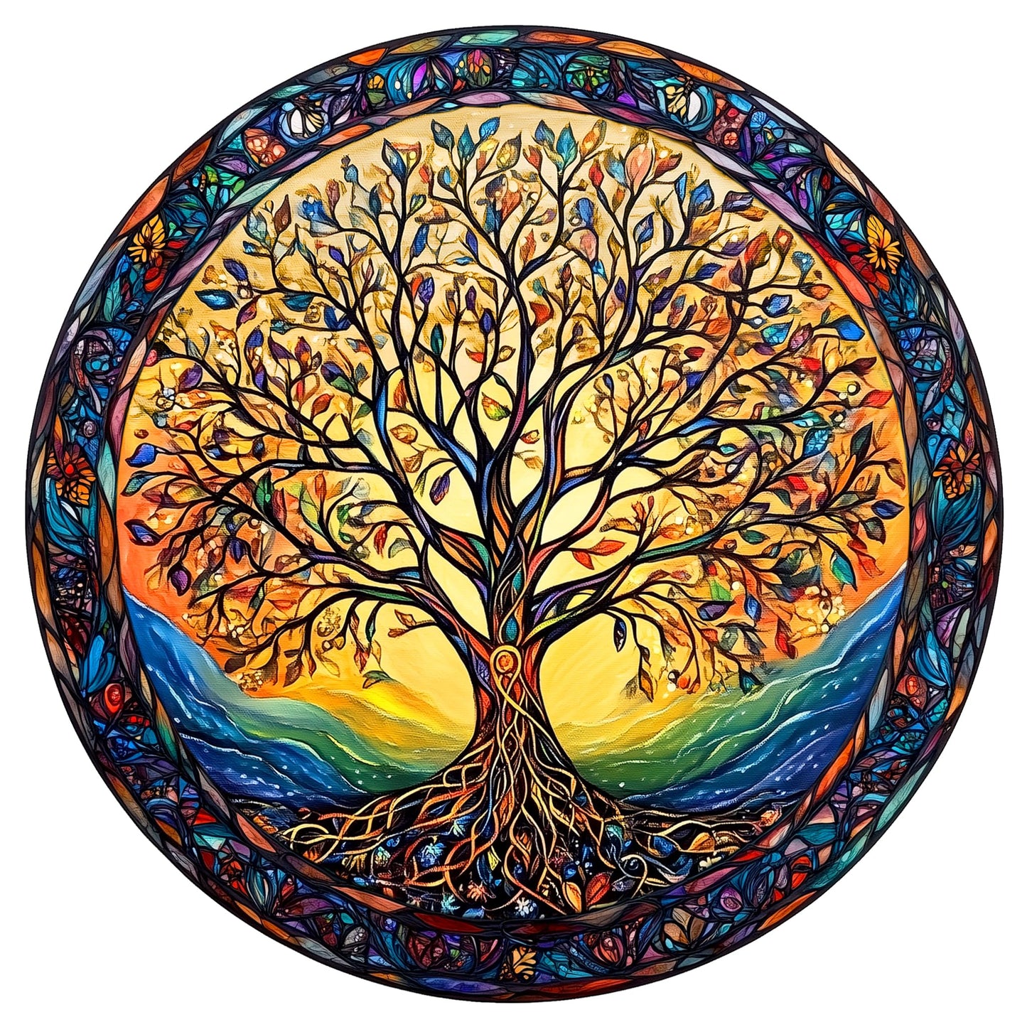 Wooden Puzzles For Adults - Challenging Tree Of Life Adult Puzzle, Unique Animal Shaped Wooden Jigsaw Puzzles For Adults, Creati