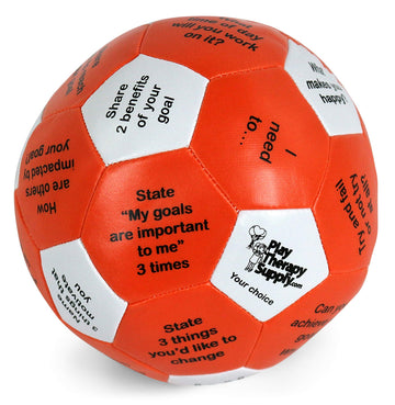 PTS Games Motivation Thumball - Fun Group Activity for Goal Setting - Blue Foam