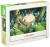 Ensky 500 Piece Jigsaw Puzzle - My Neighbor Totoro: Napping with Totoro, 38cm x 53cm, Cardboard, Model 500-247