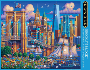 Dowdle Jigsaw Puzzle - Brooklyn Bridge - 1000 Piece