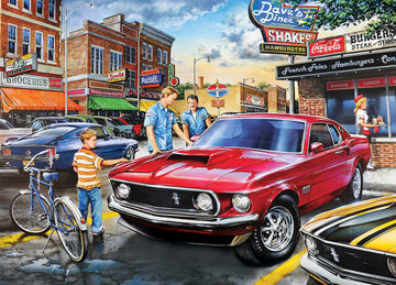 MasterPieces 1000 Piece Jigsaw Puzzle - Dave's Diner - 19.25"x26.75" - Paper Material - Perfect for Adults and Families