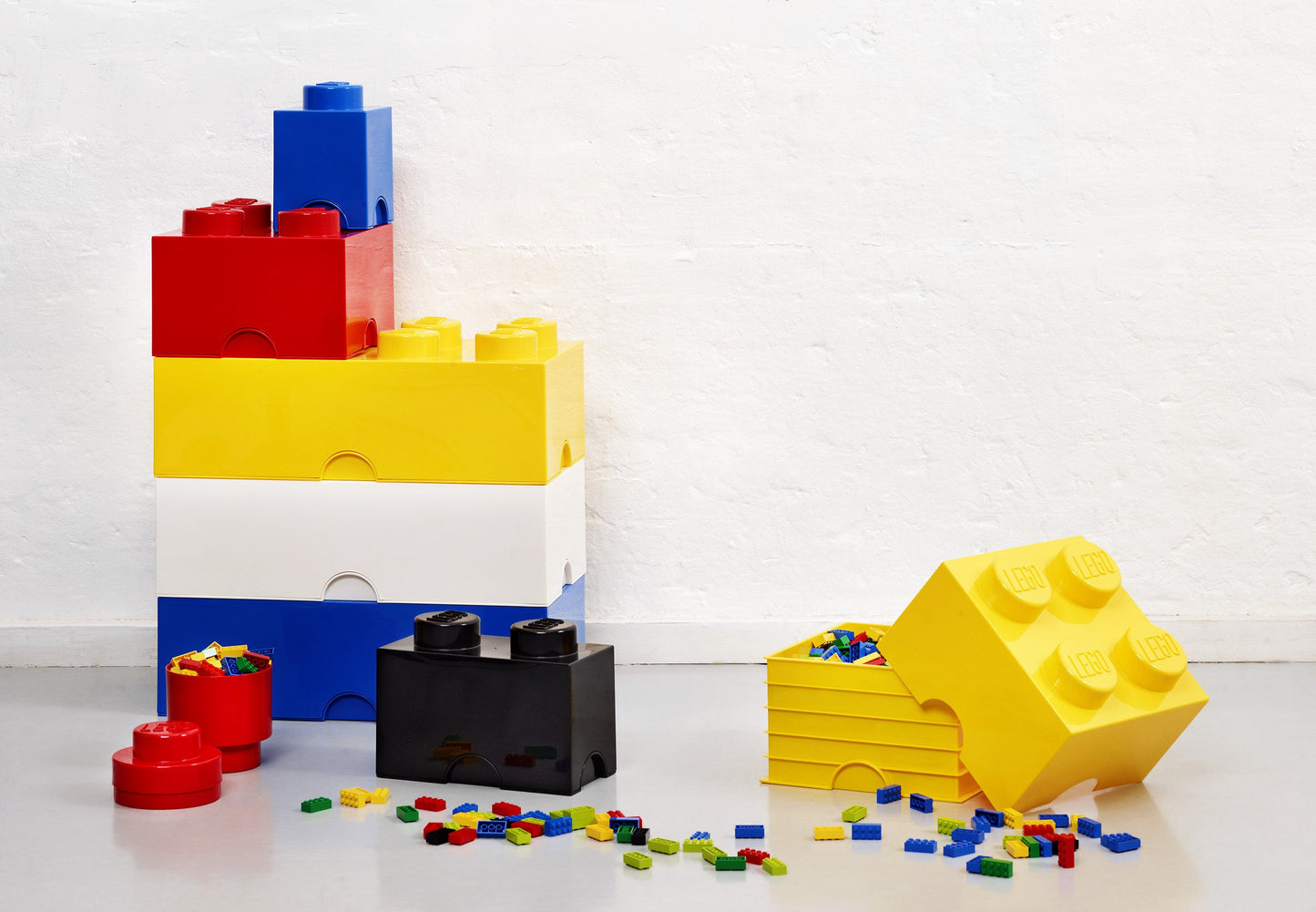 Room Copenhagen Lego Box, Brick 2, Bright Yellow