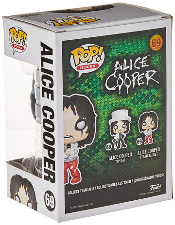 Funko Pop Rocks Alice Cooper With Straitjacket Exclusive Vinyl Figure 69
