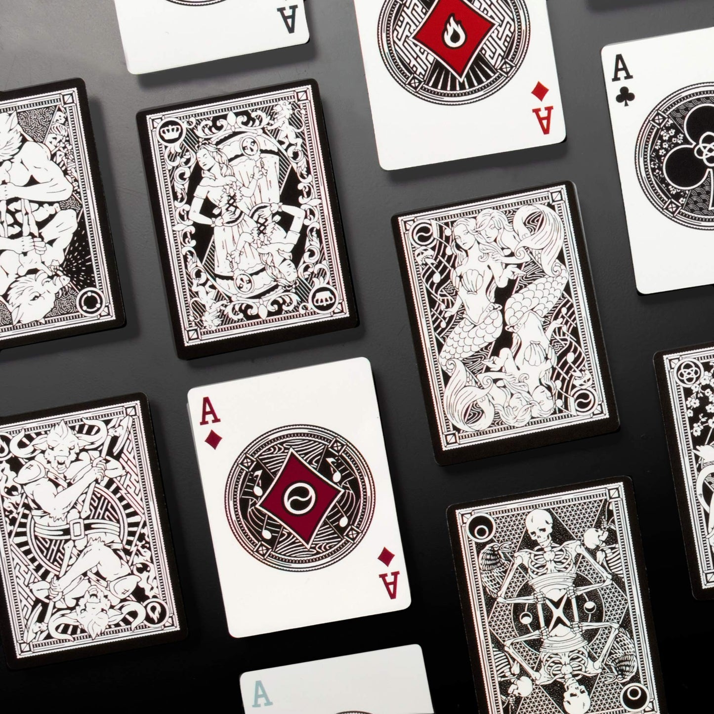 7 Deadly Sins Playing Cards - Seven Premium Themed Decks - Dante'S Inferno, The Divine Comedy - Unique, Hand-Illustrated, 300Gsm
